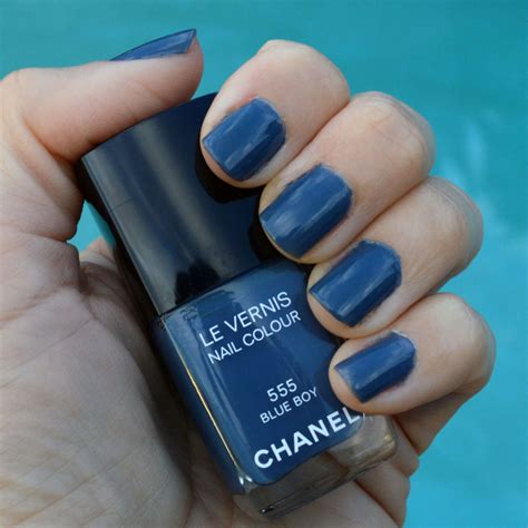 chanel nail polish blue boy|chanel washed denim nail polish.